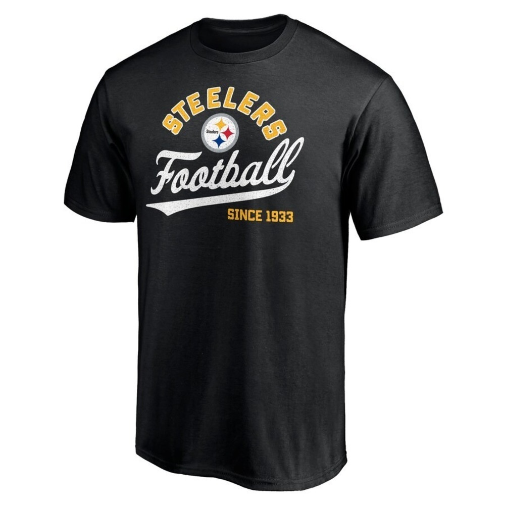 Men_s Pittsburgh Steelers Black Shut Out T-Shirt
